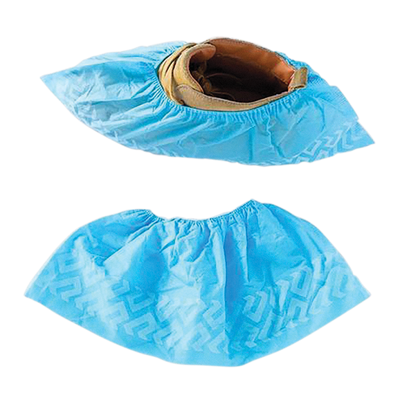Armour Disposable PP Non Skid Shoe Cover – Blue