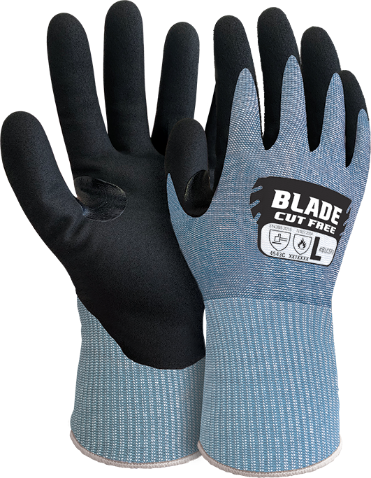 Blade Cut D Foam Nitrile Palm Coat Glove