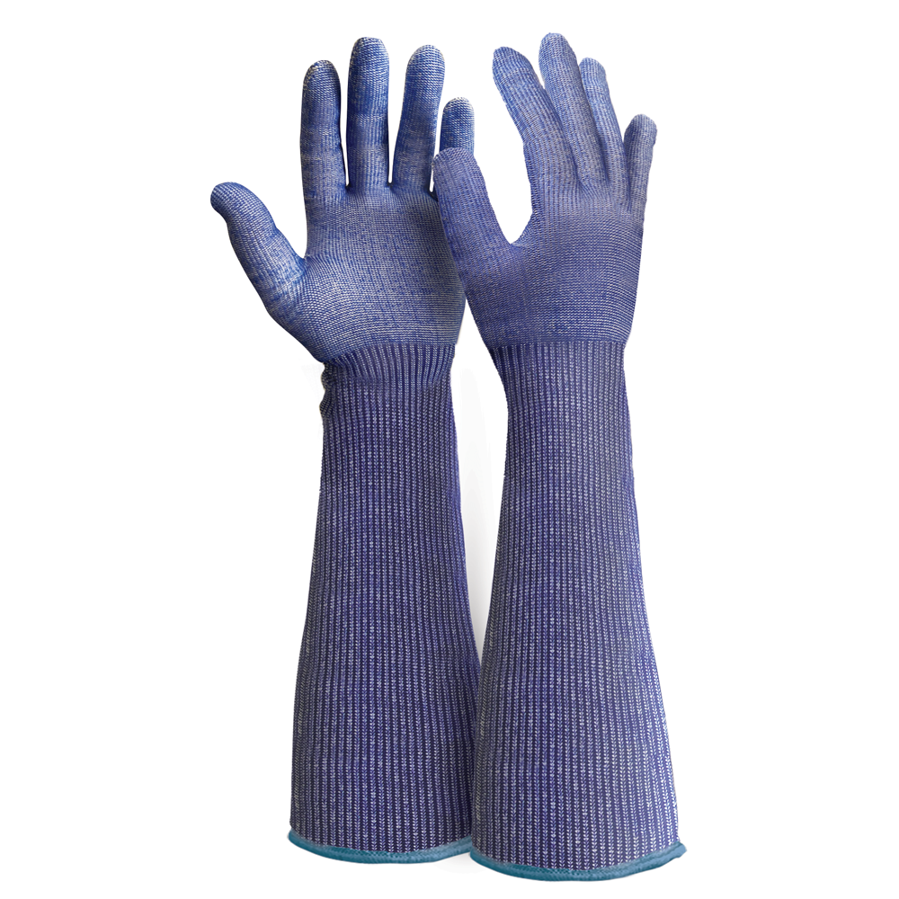 Blade Shield Cut F 13G Blue Food Gauntlet
