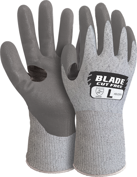 Blade Cut D PU Glove