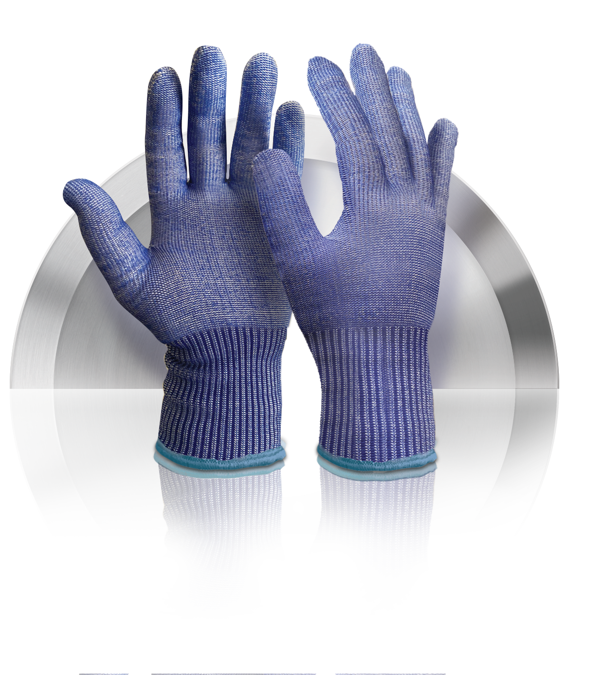 Blade Shield Cut F 13G Blue Food Glove
