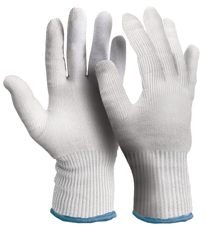 Blade Shield Cut F 13G White Food Glove