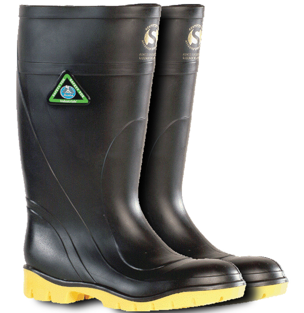 Bata Safemate Steel Toe Gumboot – Black