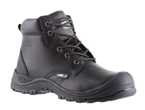 No8 Rutherford Lace Up Safety Boot – Black