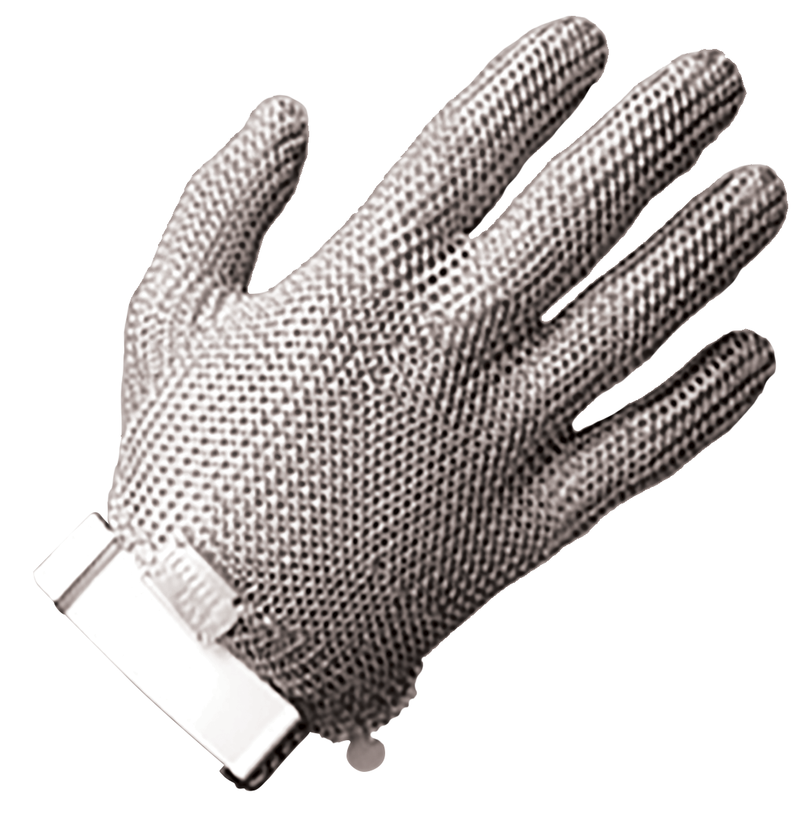 Protec Chain Mesh Glove with Button Closure