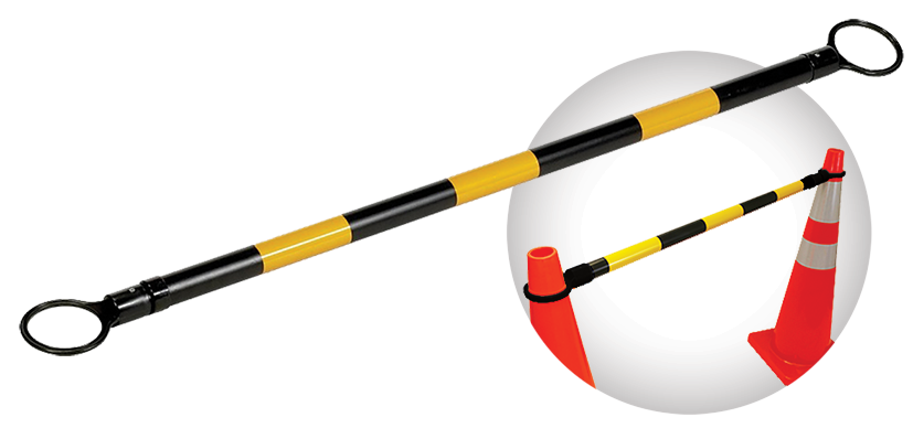 Cone Arms Yellow Black – 2.2M
