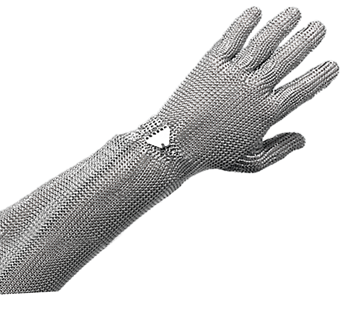 Falcon Chain Mesh Hook Closure Glove with – 19cm Cuff