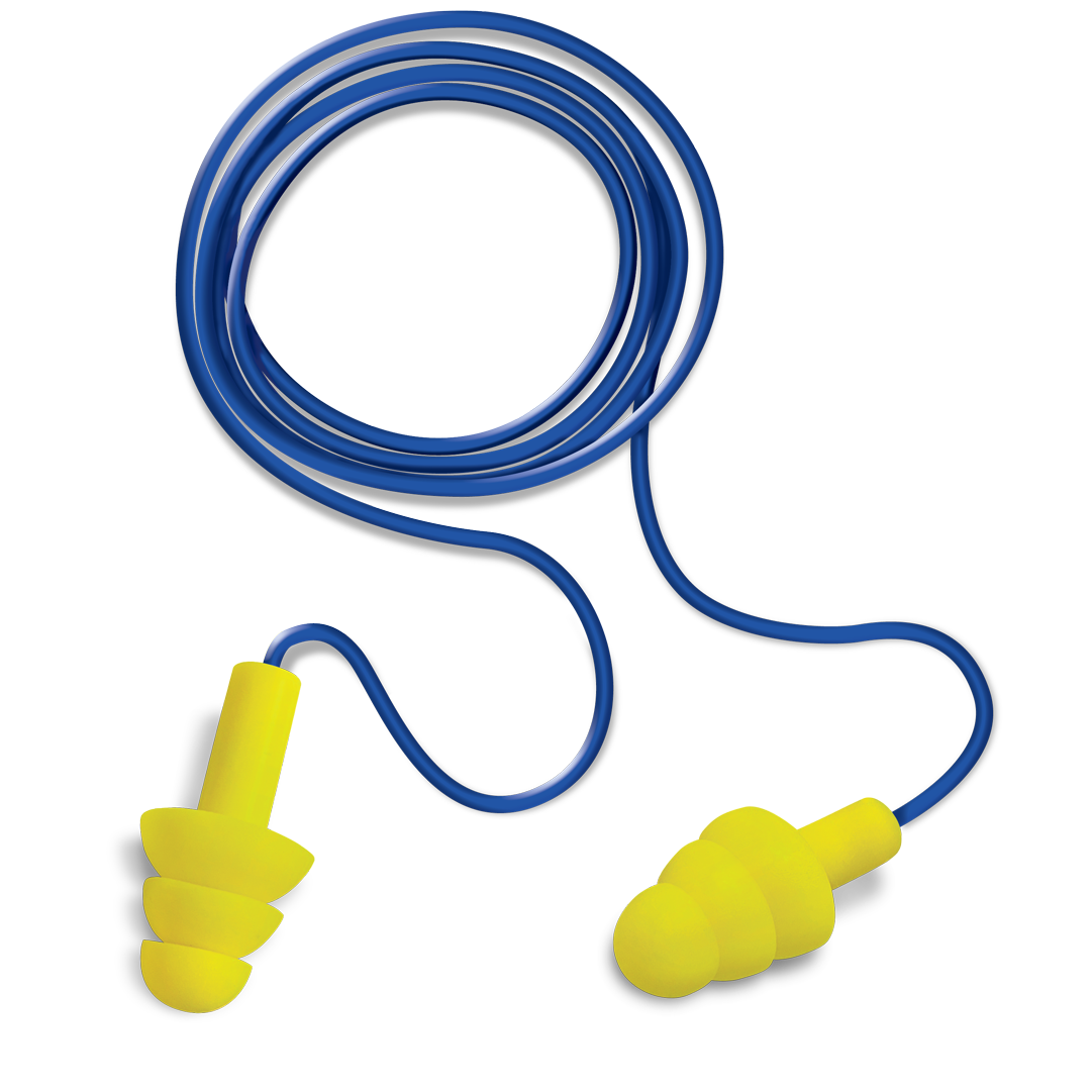 Armour Flanged Corded TPR Ear Plug – Class 5