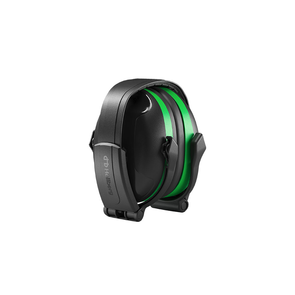Hellberg S1F Green Foldable Earmuff – Class 5