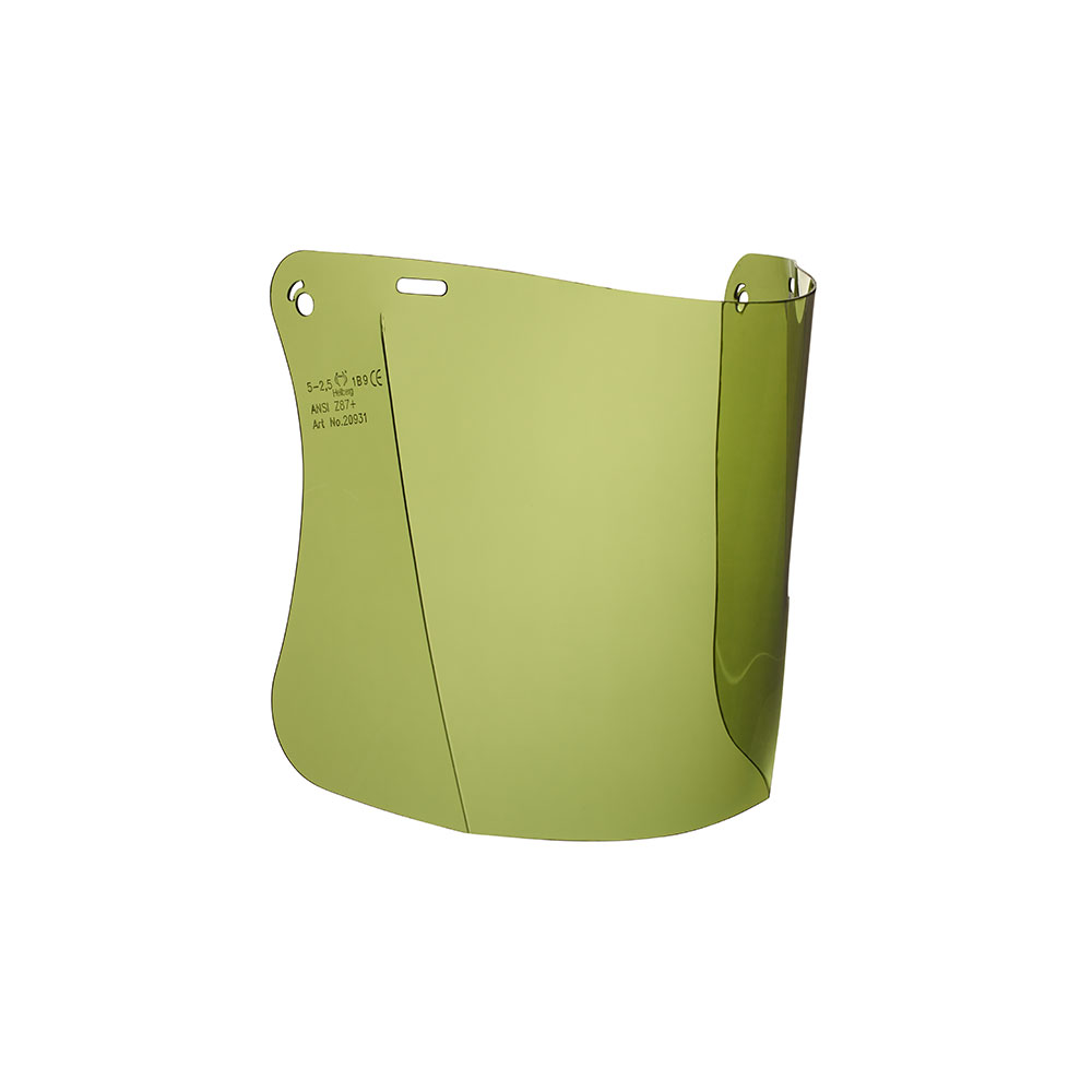 Hellberg SAFE Polycarbonate Visor – Green