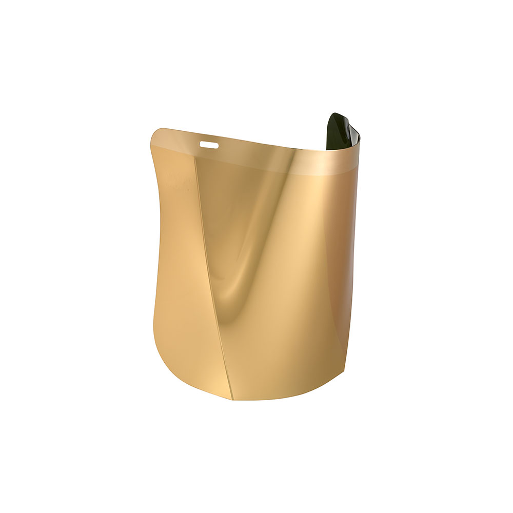 Hellberg SAFE Polycarbonate Visor – Gold