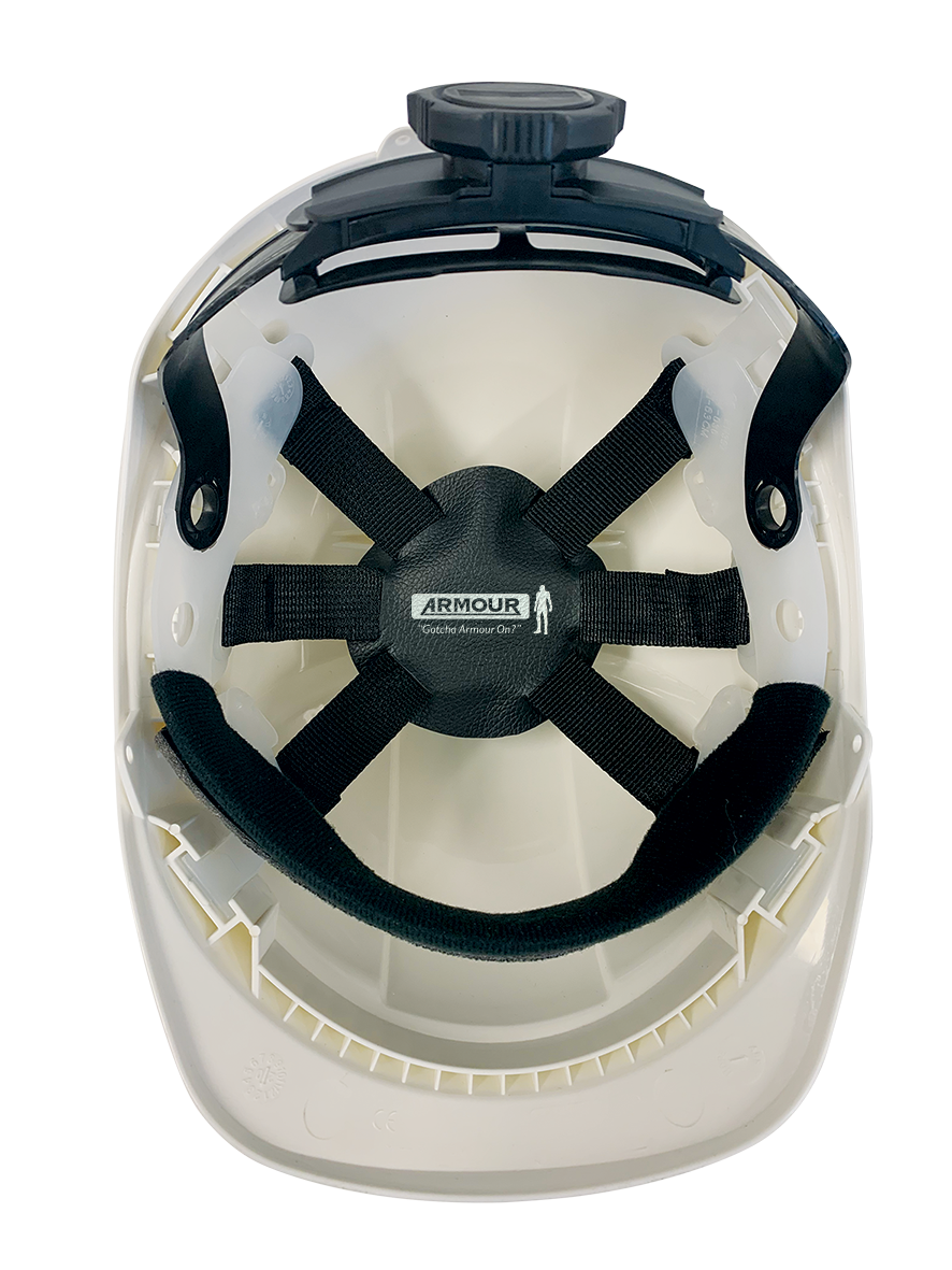 Armour Hard Hat Ratchet Harness Insert