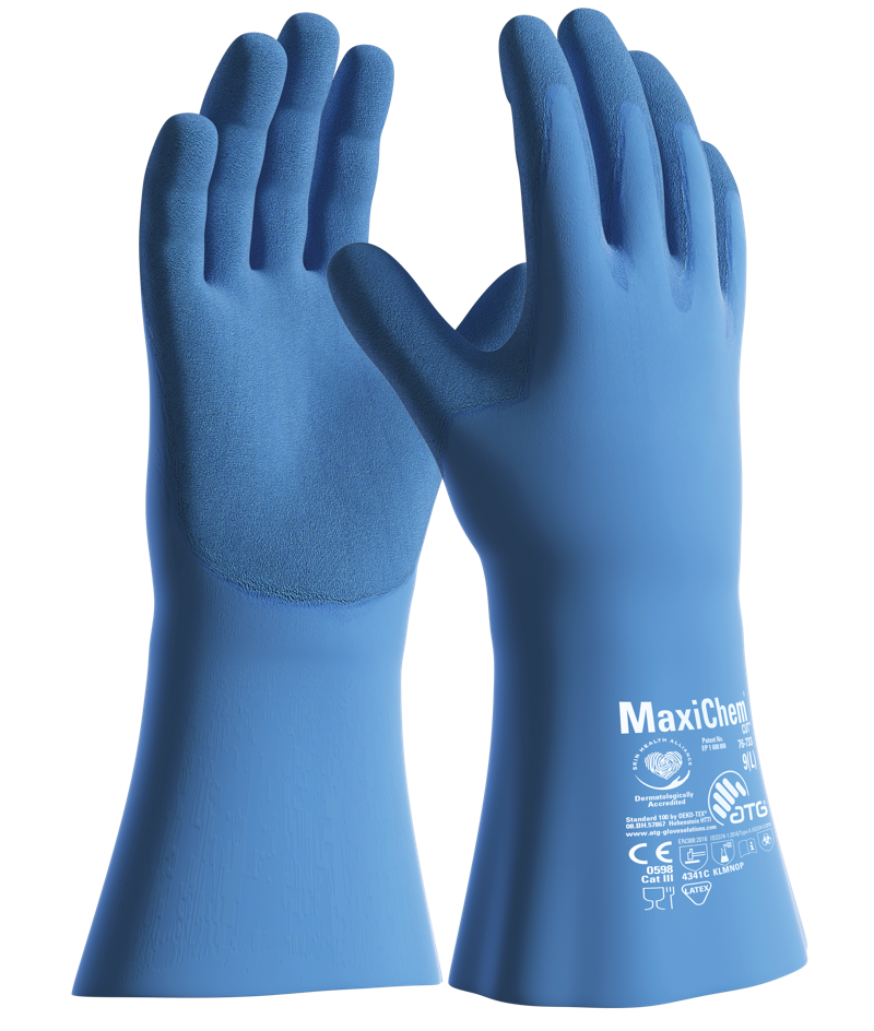 MaxiChem Rubber Tritech Cut 3 Gauntlet 35cm