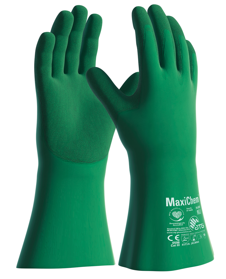 MaxiChem Nitrile Tritech Gauntlet 35cm