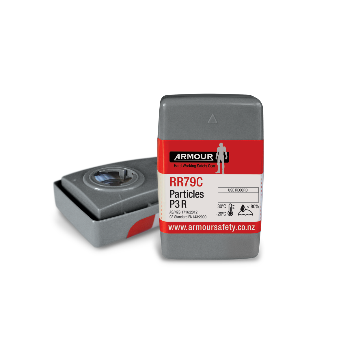 Armour Hard Case Particulate Cartridge Filter – P2/P3