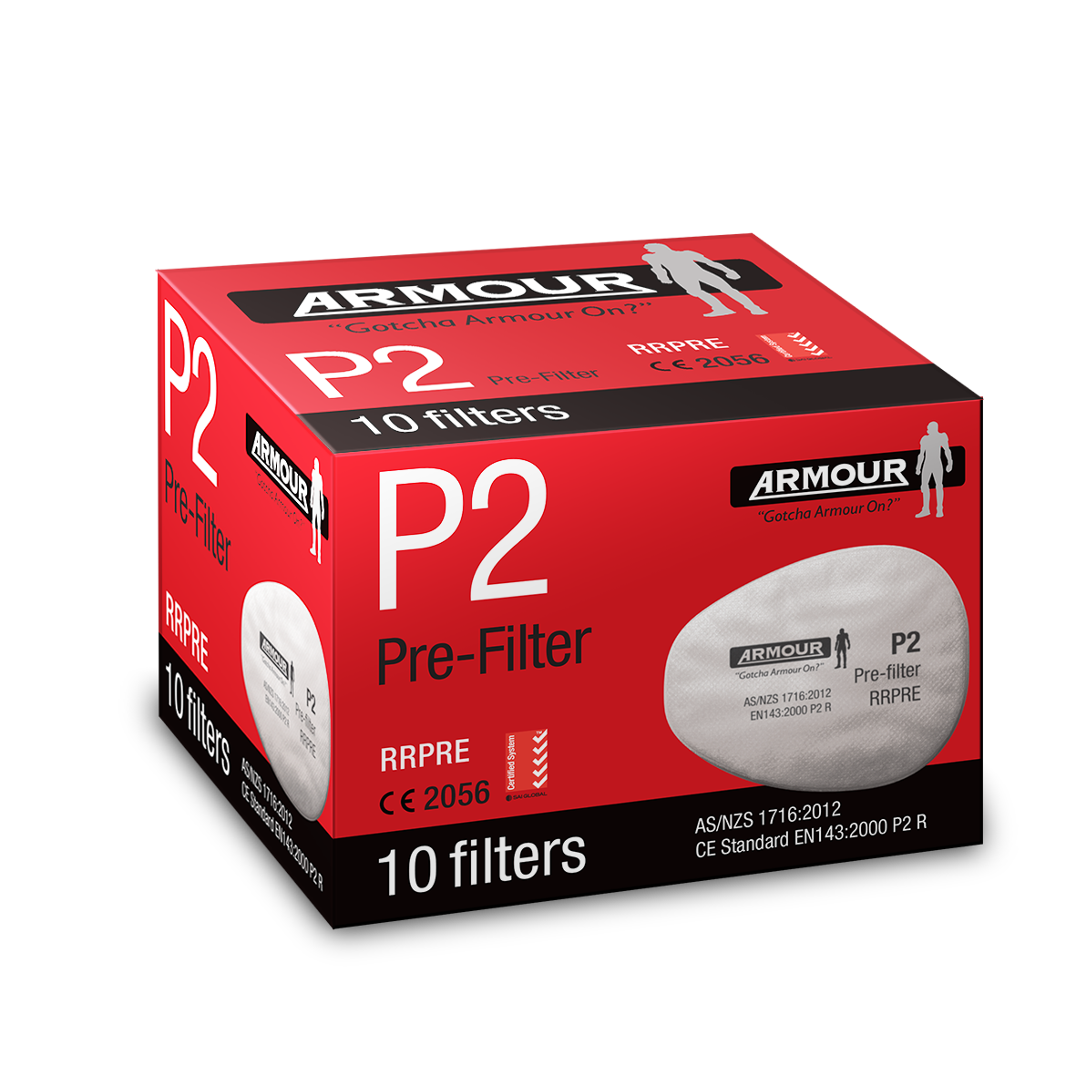 Armour Prefilter – P2 (Box)