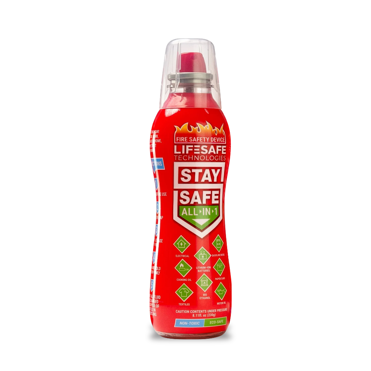 Stay Safe All-in-One Hand Held Fire Extinguisher
