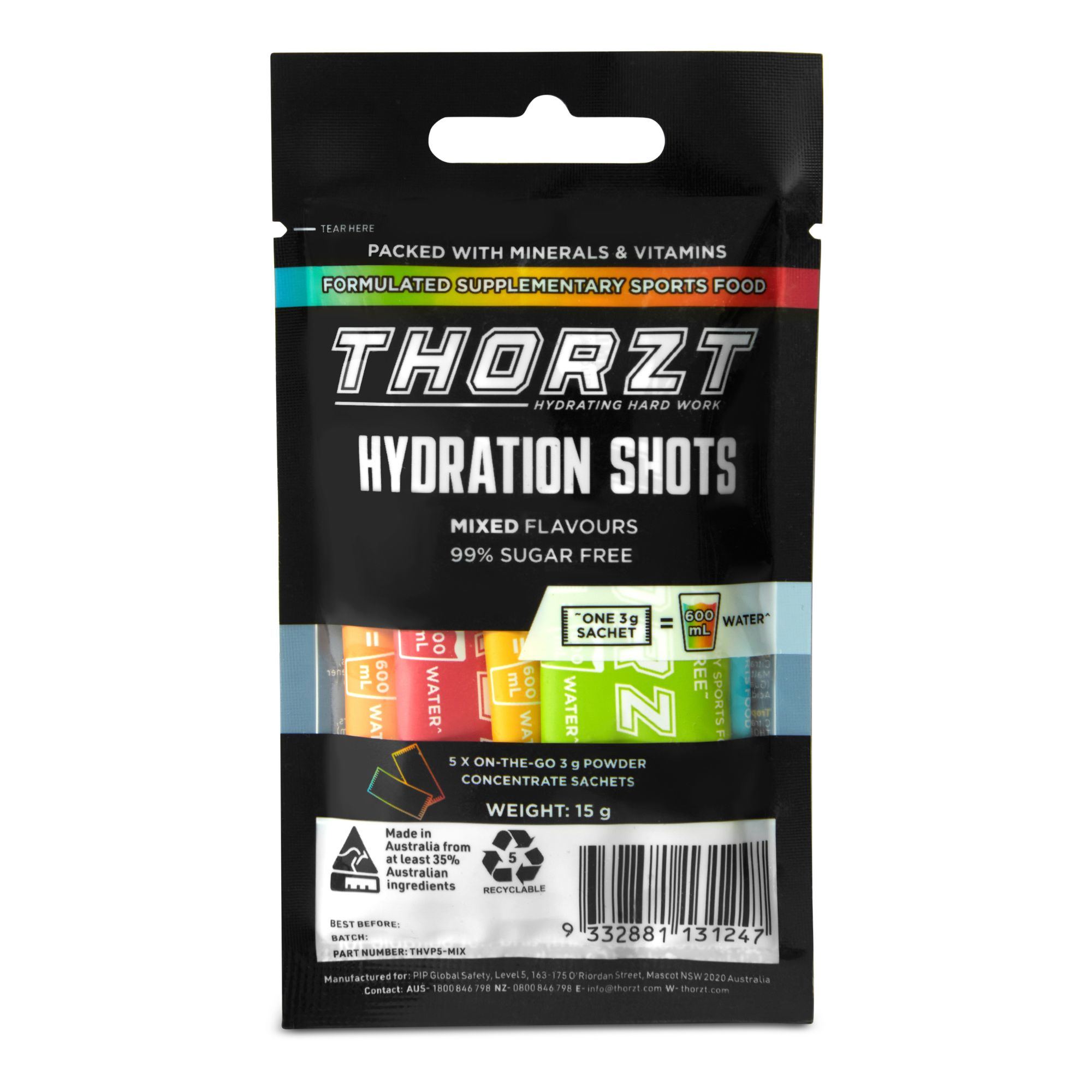 THORZT 99% Sugar Free Vend Ready Solo Shot
