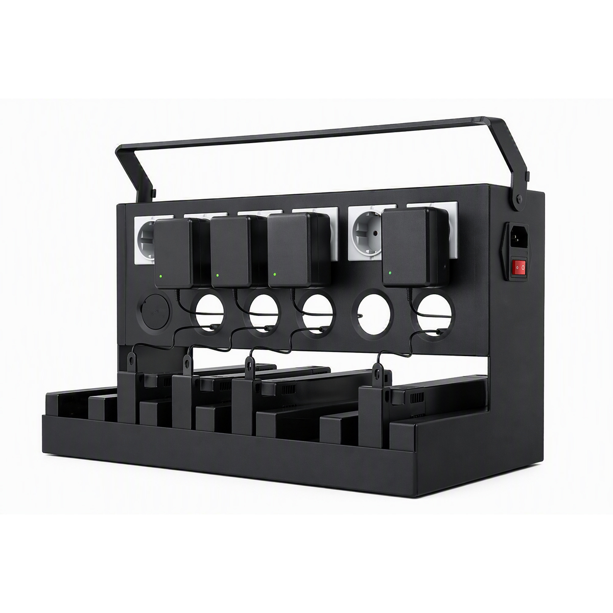 WASP Battery Stand (6 Battery Slots)